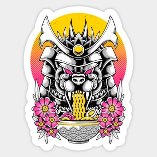 Samurai Kaiju Ramen Sticker